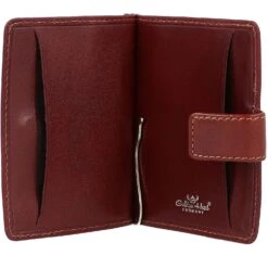 Golden Head Estuche Para Tarjetas De Crédito Colorado De Cuero De 8,5 Cm Con Clip Para Billetes -Bolsa De Viaje 1a29912e476e9438949dd3926e609aed 4