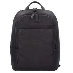 Piquadro Black Square Business Mochila Piel 39 Cm Compartimento Para Portatíl