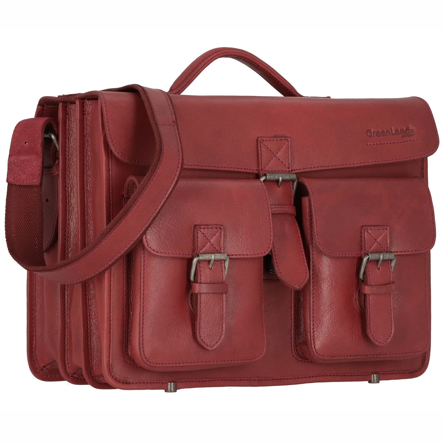 Maletín Nature Piel 40 Cm 2 Maletín Nature Piel 40 Cm - Imagen 2