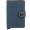 Secrid Miniwallet Estuche Para Tarjetas De Crédito De Cuero RFID Mate 6,5 Cm