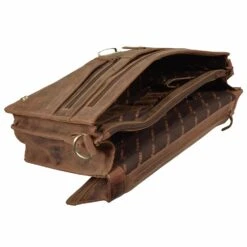 Maletín Vintage Piel 38 Cm Con 2 Compartimentos Principales -Bolsa De Viaje 32331f5ffca18bc7e336aa34c4bd5bc4 3