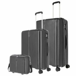 Travelite Vaka 4 Ruedas Juego De Maletas 3 Piezas