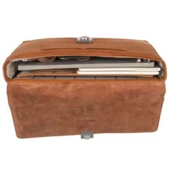 Leonhard Heyden Maletín De Piel Bergamo 37 Cm Compartimento Para Portátil -Bolsa De Viaje 52542336ee538e2a18676fc6e5f804cb 2