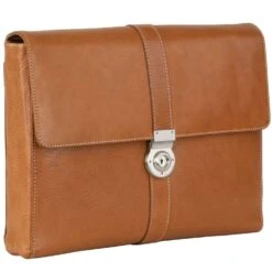 Bolsa De Viaje 14 Leonhard Heyden Maletín De Piel Bergamo 37 Cm Compartimento Para Portátil