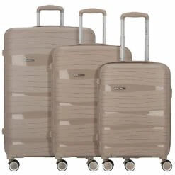 Miami 4 Ruedas Juego De Maletas 3 Piezas