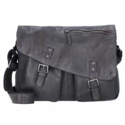 GBVT Messenger Piel 38 Cm Compartimento Para Portátil