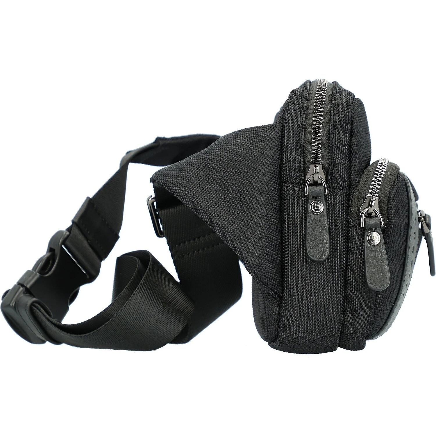 Bugatti Riñonera Nero 22 Cm 3 Bugatti Riñonera Nero 22 Cm - Imagen 3