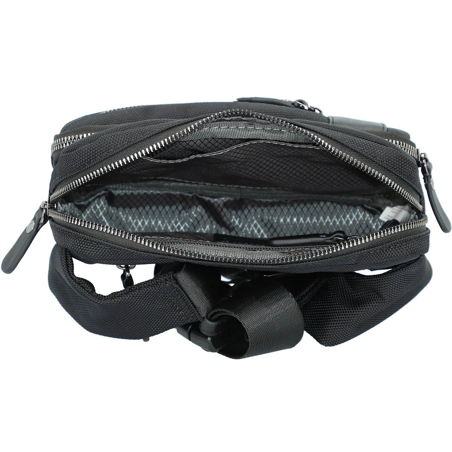 Bugatti Riñonera Nero 22 Cm 5 Bugatti Riñonera Nero 22 Cm - Imagen 5