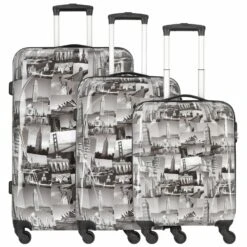 City 4 Ruedas Juego De Maletas 3 Piezas