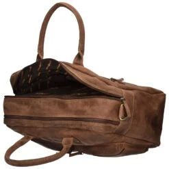 Maletín Vintage De Cuero Con Compartimento Para El Portátil De 40 Cm -Bolsa De Viaje 6a1fd225b687a1acbdd5317a84d89797 4