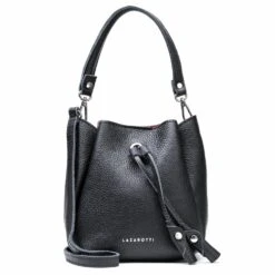 Bolsa De Cuero Milano 20 Cm