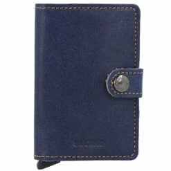 Secrid Miniwallet Indigo Porta Tarjetas De Credito Monedero RFID Piel 6,5 Cm