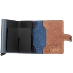 Secrid Miniwallet Indigo Porta Tarjetas De Credito Monedero RFID Piel 6,5 Cm -Bolsa De Viaje 7b9824a4aeace82b2699bc3dd5de7572 4