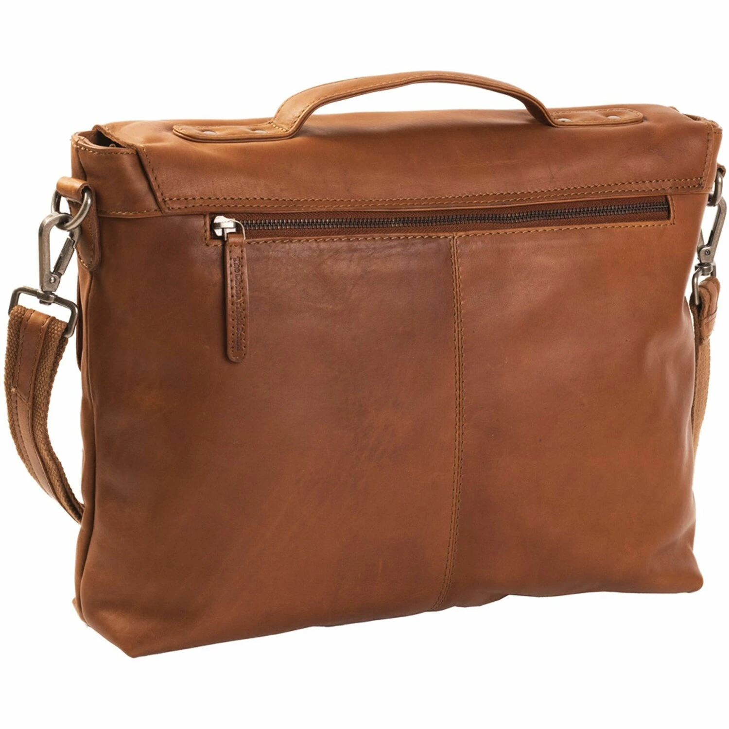 Wax Pull-Up Jules Maletín Piel 38 Cm Compartimento Para Portatíl 2 Wax Pull-Up Jules Maletín Piel 38 Cm Compartimento Para Portatíl - Imagen 2