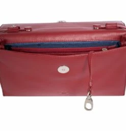 Bolso De Mano Leila De Cuero Suave 23 Cm -Bolsa De Viaje b133c2e1d73ab472478c7feade220c6d 2