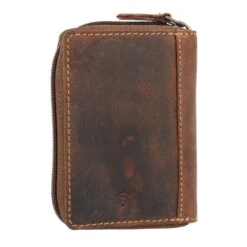 Estuche Vintage Para Tarjetas De Crédito De Cuero RFID 7,5 Cm -Bolsa De Viaje c32325def8d9774c2d8f2dbbd9018136 3