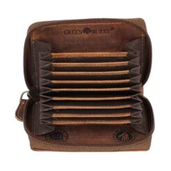 Estuche Vintage Para Tarjetas De Crédito De Cuero RFID 7,5 Cm -Bolsa De Viaje c32325def8d9774c2d8f2dbbd9018136 4