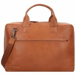 Rock Onyx Maletín Protección RFID Piel 43 Cm Compartimento Para El Portátil