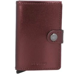 Secrid Miniwallet Metallic Porta Tarjetas De Credito Monedero RFID Piel 6,5 Cm