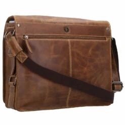 Vintage Cafe Racer Messenger Cuero 33 Cm -Bolsa De Viaje dc90d9cdc9203c91902841a26841370b 3