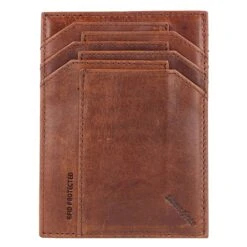 Samsonite Estuche Para Tarjetas De Crédito De Cuero RFID 9 Cm