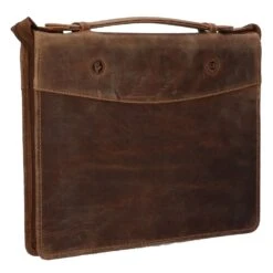 Carpeta De Anillas Vintage De Cuero 34 Cm -Bolsa De Viaje e3af8afbc0fedc5ecca257d4c056aa7a 3