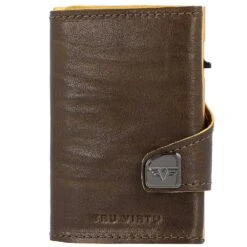 Click & Slide Porta Tarjetas De Credito RFID Piel 6,5 Cm