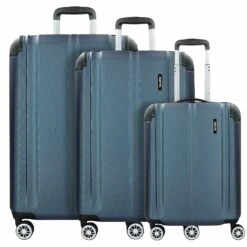 Travelite Juego De Maletas City De 4 Ruedas 3pcs.